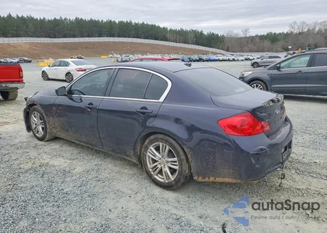 2010 Infiniti G37 Sedan Base z USA, uszkodzony, nr VIN JN1CV6AP5AM203394